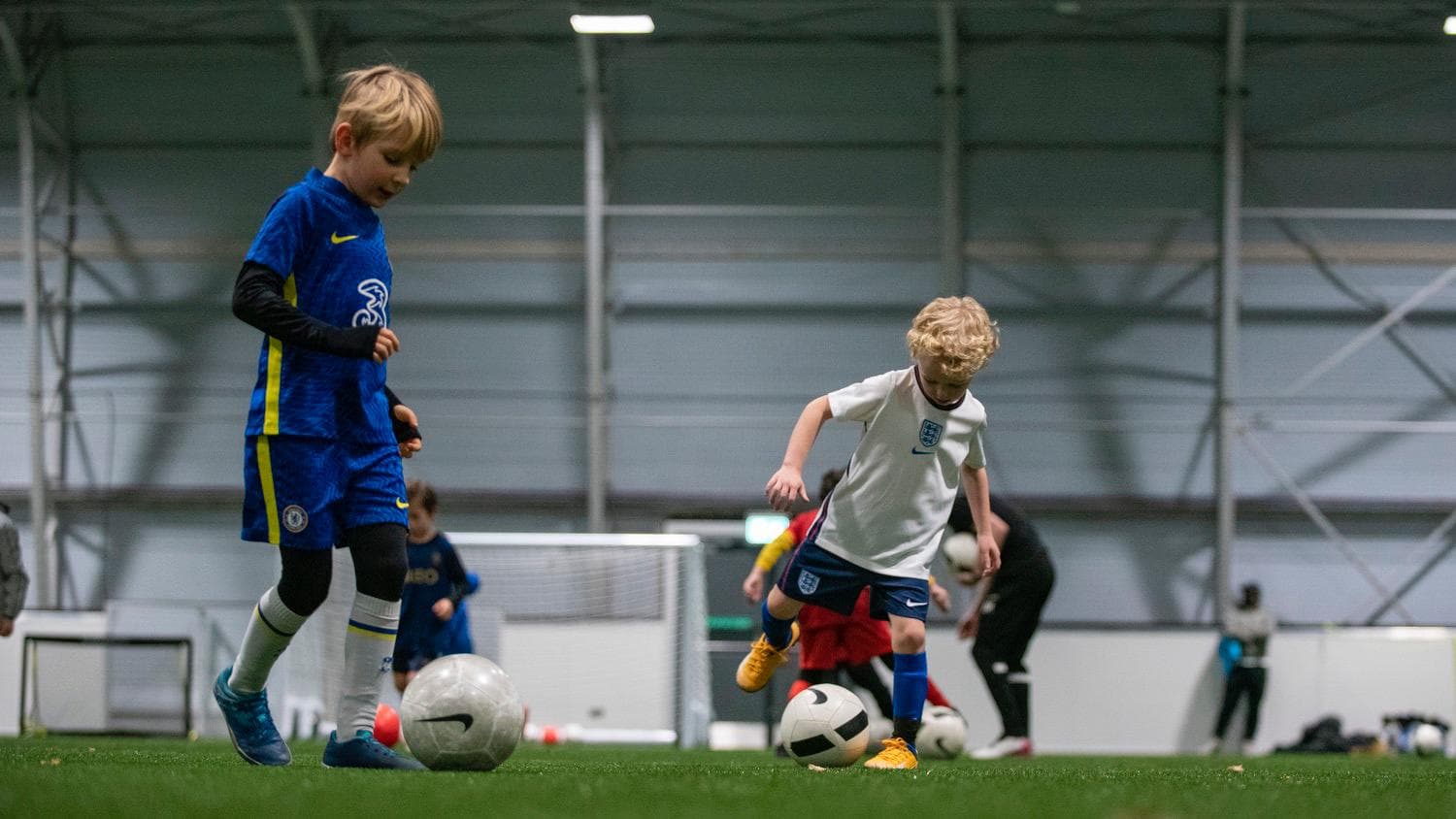 Boy giving thumbs up